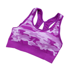 Sujetador Deportivo de Alta Calidad para Mujer 2026, Logotipo Personalizado al por Mayor, con Aros, Antichoque, Poliéster, Spandex, Transpirable, Sexy, para Fitness - Product Image 3