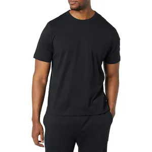 Yeni stil 2022 erkek yaz T shirt 100% düz pamuklu fabrika fiyat toptan T shirt özelleştirilmiş marka adı ve logo