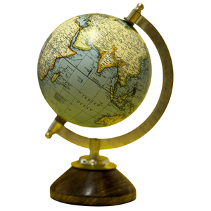 Antique Design Nautical <b>Globe</b> Wooden Base World Map with Vintage Finishing Educational Interior Structure Model Geography Gift - Product Image 5