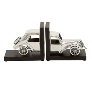 Buena calidad, accesorios de decoración para el hogar, extremos de libros decorativos geométricos, sujetalibros de Metal para sala de estudio para almacenamiento de libros - Product Image 1