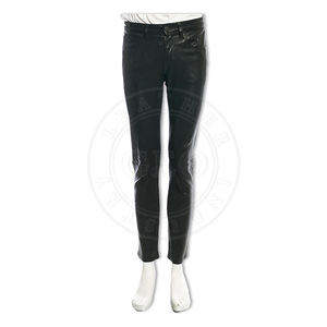 Vente en gros de pantalons en cuir à la mode pour hommes, pantalons OEM personnalisés pour marques de vêtements - Product Image 6