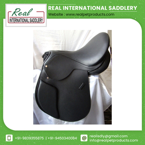 Selle de cheval en cuir pur de qualité supérieure, équipement d'équitation attrayant pour la course, provenant d'un fournisseur indien. - Product Image 4