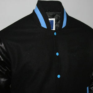 Abrigos de fábrica ODM, gran oferta, chaqueta universitaria de calefacción de invierno para hombre, temporada de primavera, Material de PU, tela tejida, Frente Unido teñido liso - Product Image 2