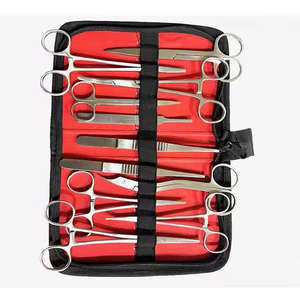 Kit de dissection chirurgical mineur de haute qualité, 12 pièces, en acier inoxydable, instruments chirurgicaux manuels, certifié CE, SurgiRight - Product Image 3