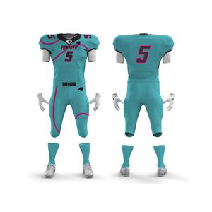 Uniforme de maillot de football américain ultra-léger pour les tout-petits Technologie respirante évacuant la sueur avec graphiques extensibles doux - Product Image 1