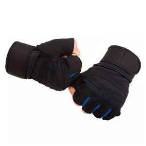 Nouveau design de gants d'haltérophilie en cuir demi-doigt avec logo personnalisé équipement d'entraînement de fitness pour hommes et femmes - Product Image 6