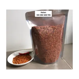 2024 Neue Ernte Getrockneter dehydrierter roter Chili, zerkleinert mit oder ohne Samen-super würziger Geschmack auf dem vietnam ischen Markt, liefer bereit