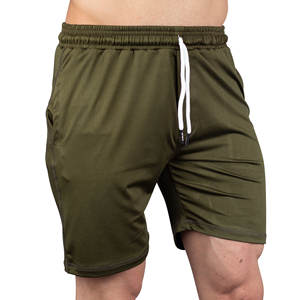 Ultimate Mobility 100% Polyester Short d'entraînement solide Tissu extensible à séchage rapide Poches sécurisées Décontracté pour le yoga Haltérophilie - Product Image 3
