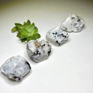 High Quality Rainbow Moonstone <b>Raw</b> Stone Unpolished Rough <b>Crystals</b> for Energy Balancing and Craft Use For Sale - Product Image 4