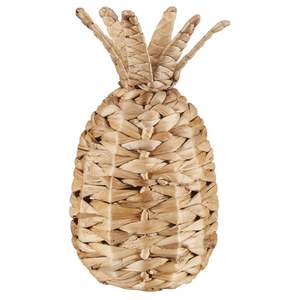 Handmade <b>Water</b> Hyacinth Pineapple <b>Toy</b> Natural Woven Kids Decorative <b>Play</b> Item - Product Image 4