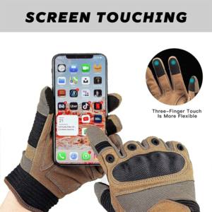 Vente chaude Nouvelle Arrivée XL Taille Gants Tactiques Respirant Coton Doublure En Cuir Matériel Idées Personnalisées Sécurité Utilisation Soudage - Product Image 3