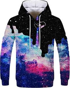 Vêtements décontractés, vêtements et accessoires, sweats à capuche imprimés à sublimation, sweats à capuche sérigraphiés en coton et polyester pour hommes - Product Image 3