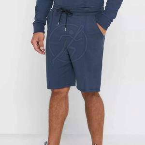 Conjuntos cortos de verano personalizados para hombre Sudadera con capucha de estilo callejero y Sudadera con capucha y pantalones cortos personalizados hasta la rodilla - Product Image 3