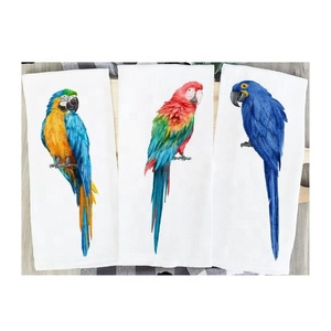 Best Quality 100% Cotton Linen Highly Absorbent Soft Multicolor Multi-Use Kitchen <b>Towel</b> Dish Hanging Loop Cloth Home Woven - Product Image 5