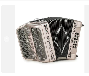 NOUVEAU Accordéon chromatique original 5 voies EAD Or rose avec connecteur RCA portable en alliage noir - Product Image 1