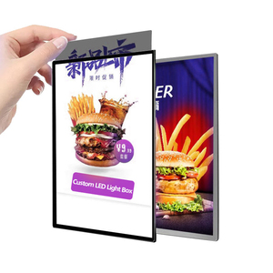 OEM ODM Custom Ultra Slim <strong>LED</strong> Lightbox Poster Frame for Retail Store Advertising and Restaurant Menu <strong>Display</strong> Board from China - Product Image 6
