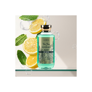 Gel de Ducha Humectante y Nutritivo con Árbol de Té y Menta, 295 ml, Tamaño Viaje, Jabón Corporal con Fragancia a Jazmín y Rosa, Ingredientes Herbales - Product Image 2