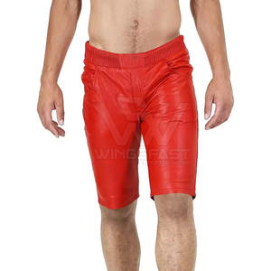 Pantalones cortos de cuero para hombre superventas de alta calidad Uso informal Diseño único Pantalones cortos de cuero para hombre a la venta - Product Image 1