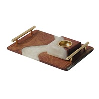 Ensemble de Bakhoor en bois de santal et résine, fait main, écologique, tendance 2026, pour la décoration de la maison, porte-encens Oud, brûleur Mubkhar, Ramadan Kareem