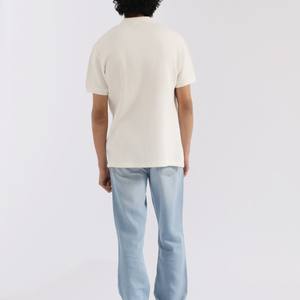 Diseñador a rayas de punto para camisas para hombres de moda 100% algodón Casual verano manga corta secado rápido - Product Image 6