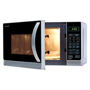 Microondas 800W (20Lt) R 642INW Grill Plata - Product Image 2