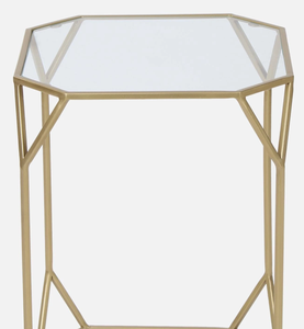 Meilleure vente de table d'appoint en métal de conception personnalisée pour l'affichage et l'utilisation à domicile fabricant de l'usine indienne - Product Image 4