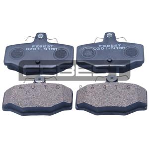Pastiglie freno posteriori FEBEST (0201-N16R) - Product Image 1