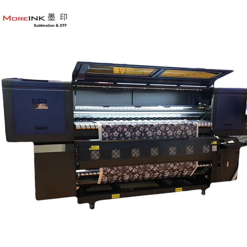 ENJET 1.3m/1.6m/1.8m/1.9m Lifetime warranty Dye sublimation printer digital printing machine price print