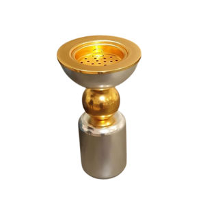 Metal chapado en oro atractivo con quemador de incienso Bakhoor de madera para decoración del hogar Fragancia Bakhoor para suministros de Hotel - Product Image 6