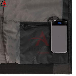 เสื้อแจ็กเก็ตผ้าโพลีเอสเตอร์ที่มองเห็นได้ชัดเจนปกมีซิปแขนยาวสีดำสำหรับฤดูใบไม้ผลิ - Product Image 3