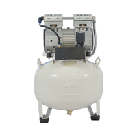 Nuevo Compresor de Aire Portátil Silencioso sin Aceite de 680W y 24L para Uso Dental, Refrigerado por Aire