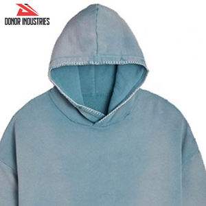 Nouveau sweat à capuche en molleton surdimensionné à lavage liquide unisexe, qualité lourde pour l'hiver, streetwear à prix raisonnable d'un bon vendeur - Product Image 4