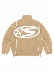 2025 personalizado hombres Boxy Fit doble capa negro reflectante 3MM holgado de gran tamaño francés Terry algodón sudaderas con capucha conjunto forrado - Product Image 2