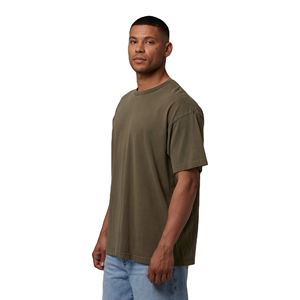 Camiseta de Hombre de Lujo, 100% Algodón Grueso, Estilo Holgado, Cuello Redondo, Fabricada en Pakistán - Product Image 4