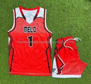 Uniformes de Baloncesto Personalizados, Uniformes de Baloncesto para Hombre, Conjunto de Uniforme de Baloncesto en Blanco - Product Image 2