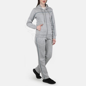 Survêtements en coton et polyester pour femmes Survêtement à séchage rapide pour femmes Survêtements à manches longues pour femmes - Product Image 4