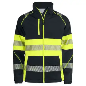 회사 반사 로고가있는 사용자 정의 색상 및 크기의 고가시성 안전 안전 안전 안전 재킷