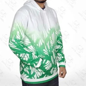100% conception personnalisée de haute qualité blanc Vintage lavé Sublimation pull à capuche pour hommes - Product Image 2