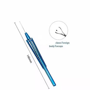 Pinzas de fórceps de capsulorrexis de aleación de titanio 23G para instrumento quirúrgico oftálmico - Product Image 3