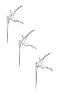 Punzón Quirúrgico Desmontable de Dos Piezas con Expulsor, Corte Vertical de Noventa Grados, Placa de Apoyo Regular de 180 mm, 200 mm, 230 mm - Product Image 2