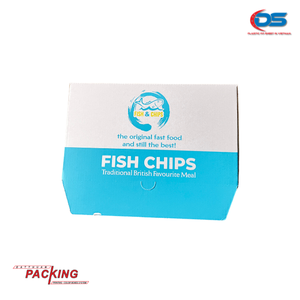 DAT thuan บรรจุภัณฑ์คราฟท์ที่มีคุณภาพสูงที่กำหนดเองสำหรับชิปปลาเร็วอาหารมันฝรั่งฟอยล์ยูวี2มม. เคลือบผิว UV - Product Image 3