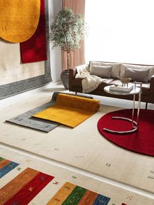 Hautement recommandé Jamal gris 80x300cm laine coureur coupe Pile résistant aux taches moderne nid tapis salle à manger hall/entrée chambre - Product Image 6