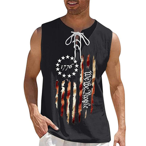<b>Women's</b> New Summer Casual Tank Tops Breathable Cotton Polyester Gym <b>Singlet</b> Fitness Solid Workout Custom Color Custom Logo - Product Image 5