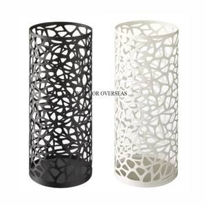 Regard accrocheur fil métallique robuste couleur noire enduit de poudre pingouin et cerf forme concepteur parapluie support décor à la maison - Product Image 2