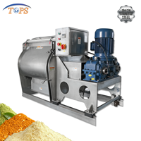 Mélangeur à pales automatique avancé 1000L avec pompe à moteur et engrenage pour le traitement alimentaire et chimique – Mélangeur de poudre haute efficacité