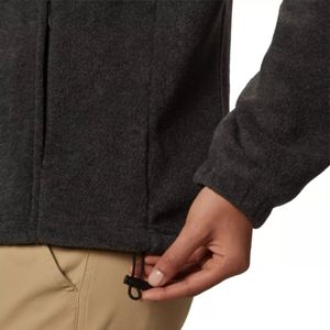 Chaqueta polar de coral polar de microfibra para hombre de alta calidad, chaqueta de invierno pesada con cremallera completa personalizada - Product Image 6