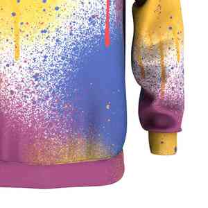 Sudadera transpirable de sublimación para hombre, sudaderas con capucha de alto valor, precio al por mayor, sudadera de algodón y poliéster con estampado personalizado para hombre - Product Image 6