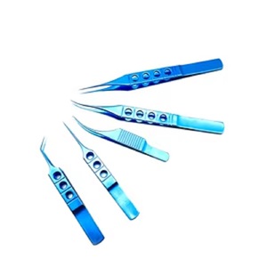 Pince à attacher les yeux en titane de qualité supérieure pour la chirurgie ophtalmique Source d'alimentation manuelle très demandée - Product Image 2