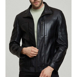 2025 meilleure veste en cuir de moto pour hommes de haute qualité à capuche avec logo avant nouveauté Service OEM prix de gros - Product Image 6