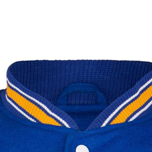 Chaquetas de béisbol Varsity bordado personalizado Chenille parches Varsity Bomber Letterman College chaqueta de invierno de talla grande para hombres - Product Image 5